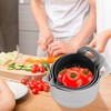 Cheeren Mixing Bowls - 4 Piece Nesting Plastic Mixing Bowl