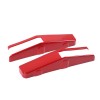carmotion88 ABS Red Mechanical Door Switch Button Trim Accessories For