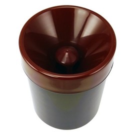 Plastic Spittoon – Cone 10 Black & Bordeaux – Capacity 1.0. LT. – Black and Bordeaux – by DVM