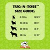 Jolly Pets Tug-n-Toss Heavy Duty Dog Toy Ball with Handle,