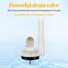 Lychee Light Flush Valve Replacement Parts for One-piece Toilets, 2