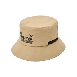 Callaway C24191118 Men's Bucket Hat (Adjustable Slide) / Hat Golf, 1040_Beige