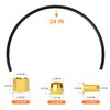 GASHER 10Pcs 24Inch Air Compressor Unloader Tube Kit, Contains 1/4"