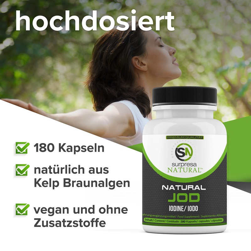 Surpresa Natural® - Natural Iodine High Dose from Kelp Extract