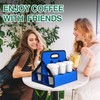 Drink Carrier with Handle, 6 Cup Portable Drink Carrier, Drink