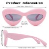 Melpomenia Trendy Lip Y2k Sunglasses for Women Men Fashion Cat