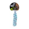 Ruff Play TPR/Rope Dental Tug Dog Toy, Large, Blue -