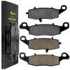 Caltric Front & Rear Brake Pads for Kawasaki Vulcan 1500