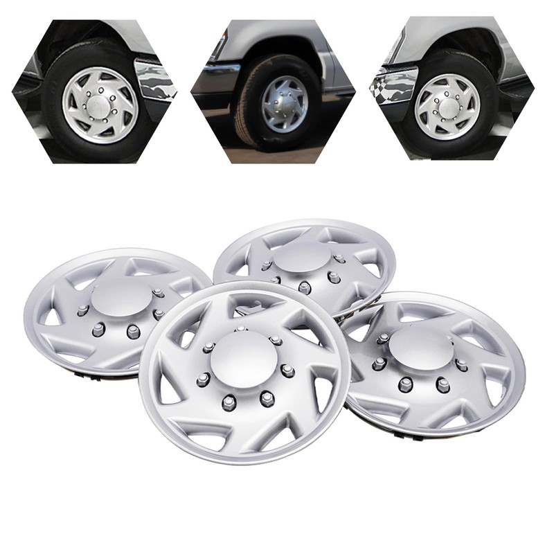 Jiabailie 16" Hubcaps Best,Hub Caps Van Full Wheel Covers for