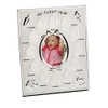 2 Tone S/Plated "My First Year" Frame with 12 month