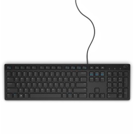 Dell Wired Keyboard, Black