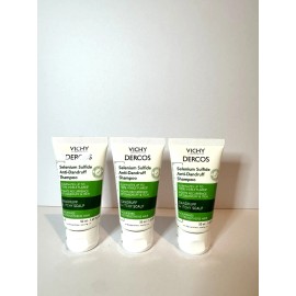 VICHY-Dercos 5.07floz Selenium Sulfide Anti-Dandruff Shampoo 3 Pack of 1.69fl oz