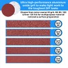 Keple Sanding Discs 125 mm - Velcro Sticker, Sandpaper Set