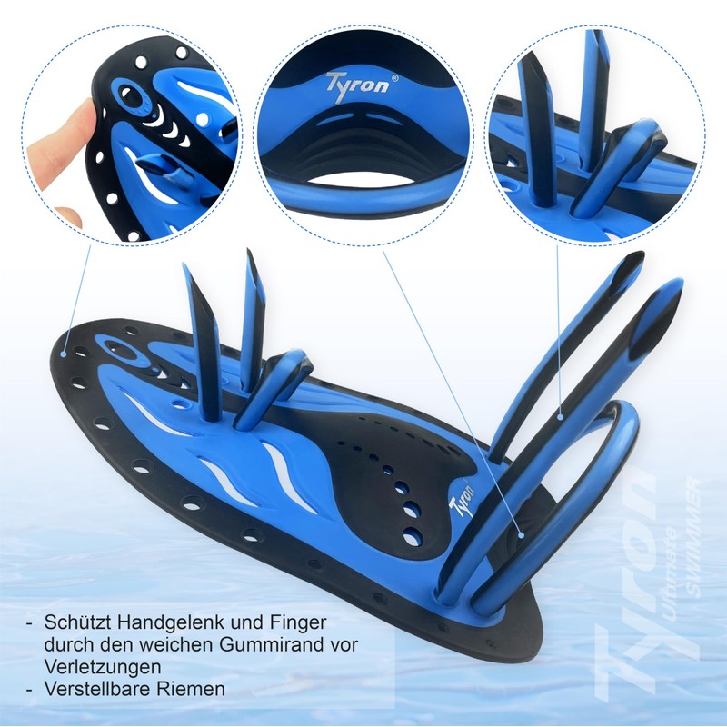 Tyron Performance Hand Paddles (S)