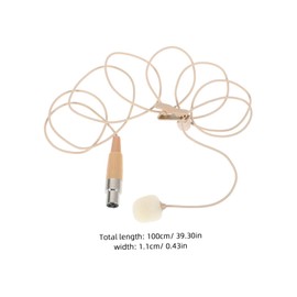 Generic Compact Clip Microphone for Interviews Lectures Teaching Portable Multi-Function Lavalier Mic Audio Transmission Wide Compatibility Smartphones Devices