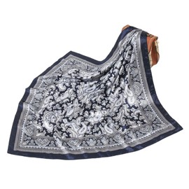 FAIRYGATE Women's Scarf Scarf Flower Bandana Headscarf Scarf 90 x 90 cm Colourful, 74011