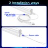 hykolity 10 Pack LED Shop Light 4FT, T5 Integrated Single