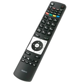 VINABTY RC5117 Remote Control Suitable for Hitachi TV RM-C3173 42HYT42U 50HYT62U 50HYT62UH 24HYT45U 24HYT45UA 28HYT45U 32HYJ46U RC5111 RC5116 RC311S 06-53 1W52-T-TY02X 06-531W52-ZY01X