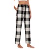 Lavenderi Women’s Soft Woven Cotton Flannel Pajama Pants, Long Pajama
