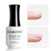 RARJSM Nude Light Pink Builder Gel for Nails Strengthener in