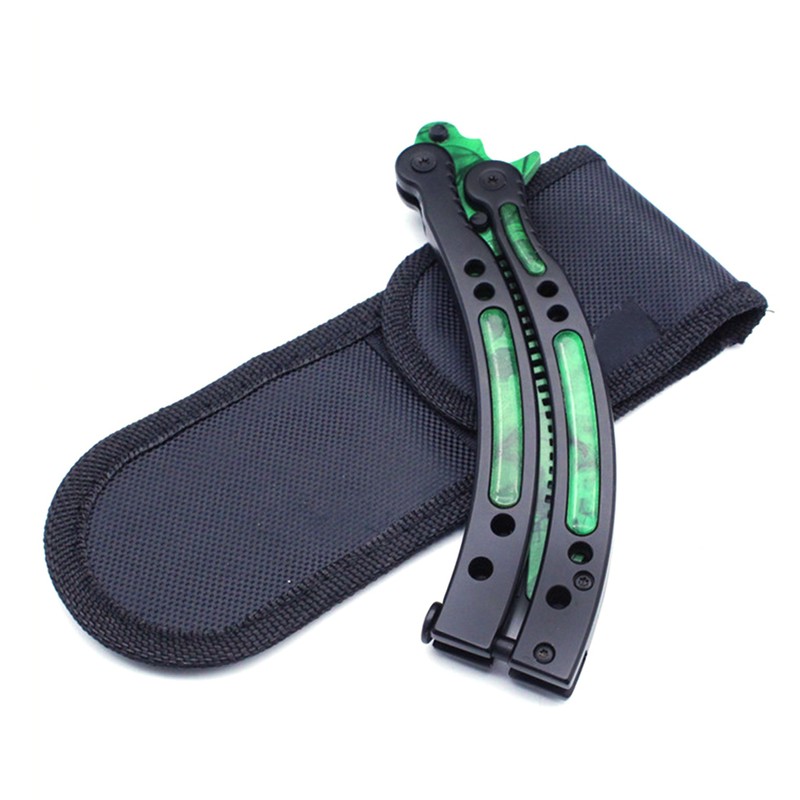 Foldable Comb Stainless Steel Butterfly Exercise Training Comb Styling Tools