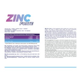 Allnutrition Zinc Forte - 120 Tabs, 200 g