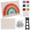 INFUNLY DIY Rainbow String Art Kit Make Your Own String