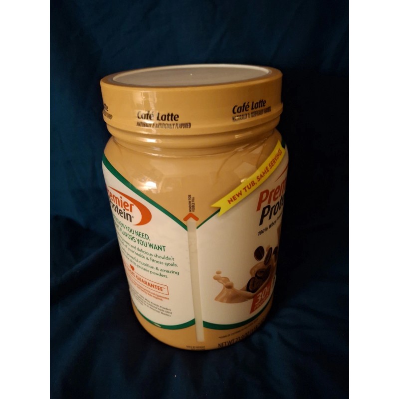 Premier Protein Powder Cafe Latte 30g Protein 100% Whey, 23.9