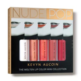 KEVYN AUCOIN 3 Pack KEVYN AUCOIN NUDE POP THE MOLTEN LIP COLOR MINI COLLECTION ITEM# 80071