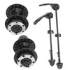 MEIJUN 32 Holes Cassette Mountain Bike Hub Front Rear Freehub