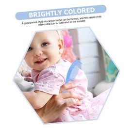 BIUDECO 3 Sets Brush Comb Kit of Bathing Brushes for Gentle Grooming Safe for Newborns Lightweight and Easy to Hold for Cradle Cap Care and Bathing Essentials