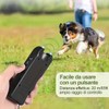 Repeller for Aggressive Dogs with Ultrasound and LED Flash, Portable