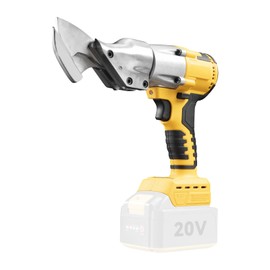 Aepiraza Brushless Cordless Metal Shear, Cordless Metal Cutting Shears with 360° Rotating Head, Max. 2mm Shear Thickness for Sheet Carpet Leather Metal (No Battery) (Fit for De-Wa1t 20V battery)