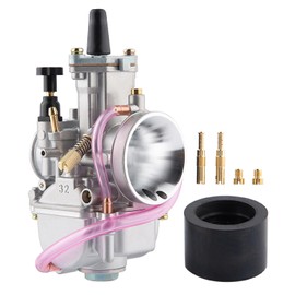 NOBIMOTO PWK Carburetor 32mm Performance Carb for 125cc to 200cc 2T 4T Engine Motorcycle Dirt Bike Mini Bike ATV Scooter Moped with Carb Jets