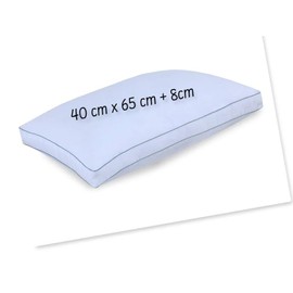 Box Support Pillow - Hotel Quality Back and Side Sleeper Pillow with Box Wall Design for Extra Head, Neck and Shoulder Support (1)