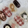 Kitty's Bungeoppang Handmade Nail Tips - Almond S / 냥이네