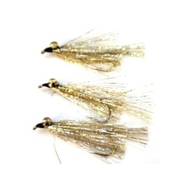 Kreelex Flies Gold Flies 6 Flies Per Order (size 6)