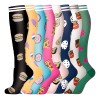Medias Calcetas Compresión Deportivas Alivia Varices 8pcs