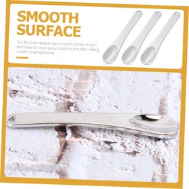 BIUDECO Travel-friendly Eye Cream Stick Skincare Spoon for Cosmetics Mini Makeup Spatula Hole