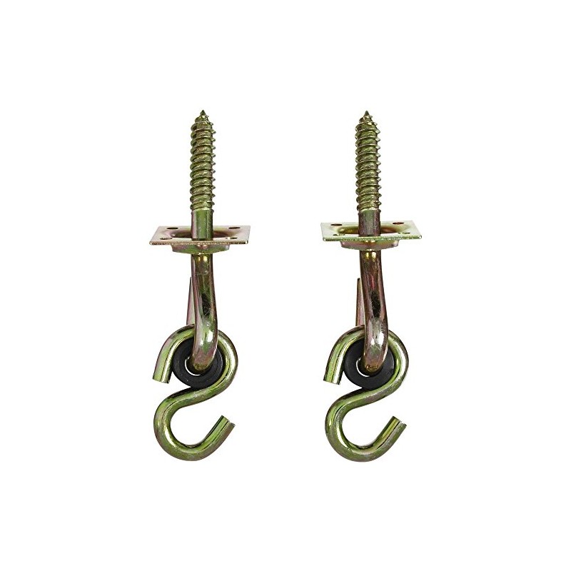 National Hardware N264-069 V2038 Swing Hook Kits in Yellow Chromate,
