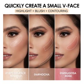 Set De 3 Espátula Lasting Contouring Stick Contorno Blush