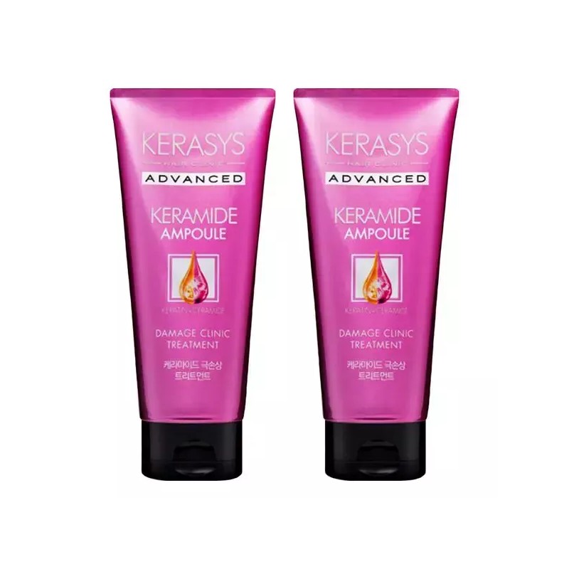 Kerasis [케라시스] 케라마이드 극손상 클리닉 트리트먼트 200ml X 2개 Kerasis