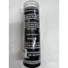 Run Devil Run Unscented Black Pillar Candle in Glass