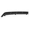 Front Bumper Molding Side Cover Trim Black ABS Replacement for