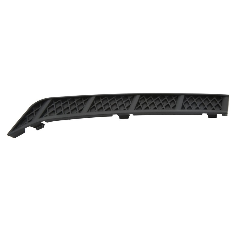 Front Bumper Molding Side Cover Trim Black ABS Replacement for