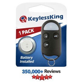 KeylessKing* Replacement for 1995 1996 1997 1998 1999 Infiniti I30 Key Keyless Entry Remote