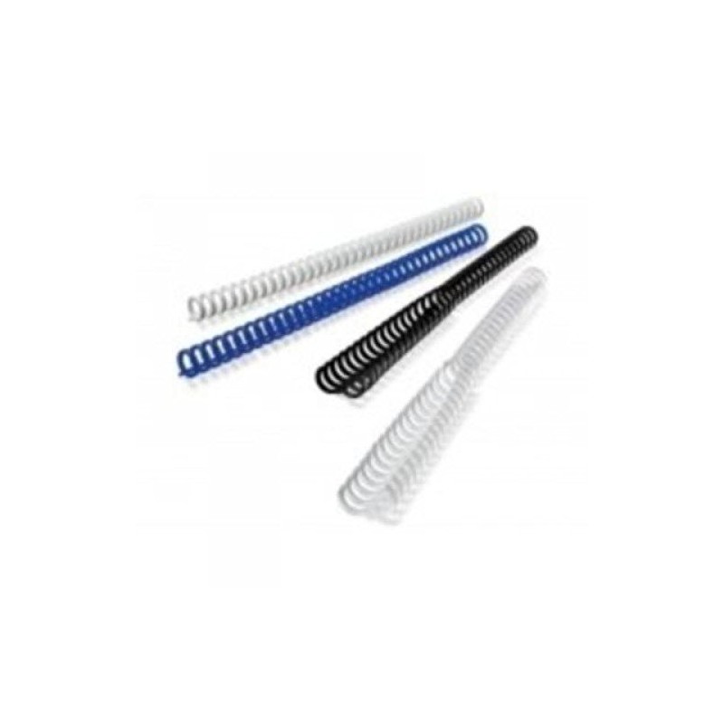 GBC ClickBind Binding Spines 16mm A4 Frosted Clear (145 Sheets