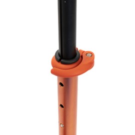 YBIKE GLX Boost Scooter with Adjustable Steering and Handlebar Height for Kids Ages 2-13, Orange