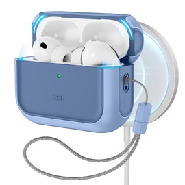 ESR for AirPods Pro 3 Case, Compatible with AirPods Pro Case 3rd Generation (2025), Compatible with MagSafe, Full Drop Protection Cover with Lanyard, Blue