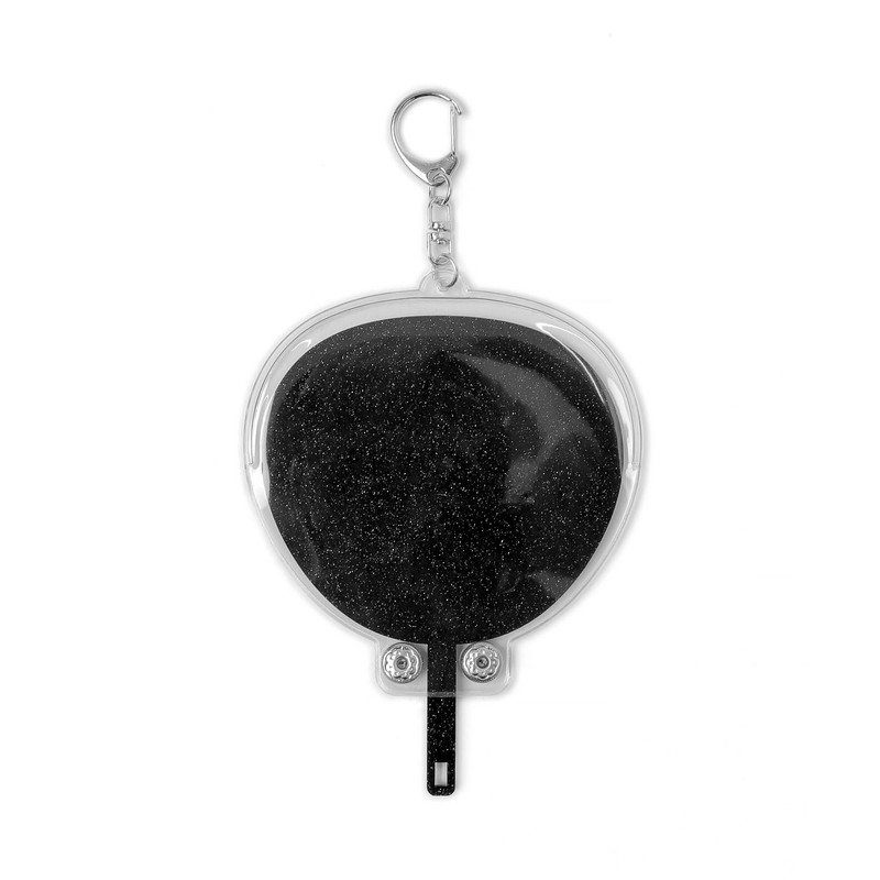 Wigo Glitter DIY Fan Key Holder, Women's, Black